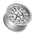 Fittipaldi Off Road FT101MS Wheel - Gloss Silver with Machined Face and Undercut