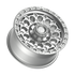 Fittipaldi Off Road FT101 Wheels – Gloss Silver with Machined Face and Undercut | 17x9, 18x9, 20x9