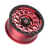 Fittipaldi Off Road FT101RTB Wheel - Gloss Red with Machined Face, Red Tint, and Satin Black Lip