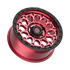Fittipaldi Off Road FT101RTB Wheel - Gloss Red with Machined Face, Red Tint, and Satin Black Lip