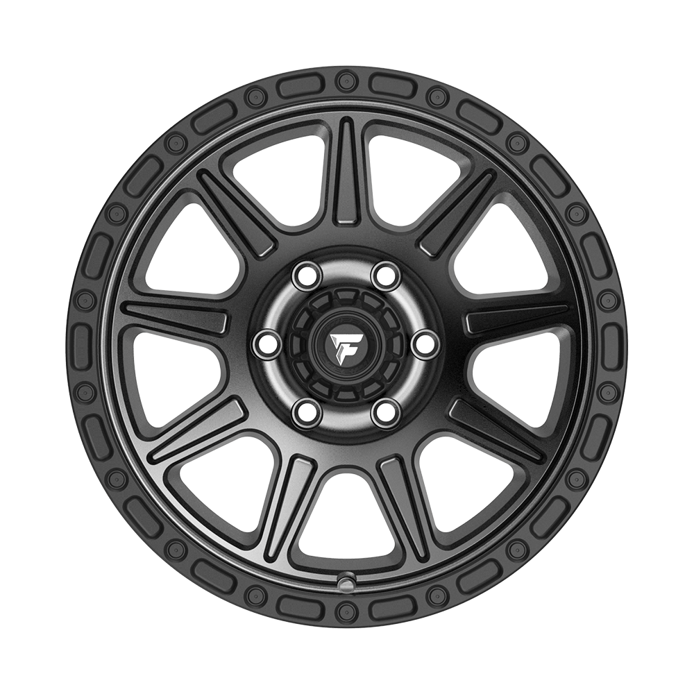 Fittipaldi Off Road FT104AB Wheel - Satin Anthracite with Satin Black Lip