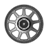 Fittipaldi Off Road FT104AB Wheel - Satin Anthracite with Satin Black Lip
