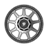 Fittipaldi Off Road FT104AB Wheel - Satin Anthracite with Satin Black Lip