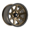 Fittipaldi Off Road FT104ZB Wheel - Satin Bronze with Satin Black Lip