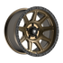 Fittipaldi Off Road FT104ZB Wheel - Satin Bronze with Satin Black Lip