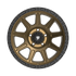 Fittipaldi Off Road FT104ZB Wheel - Satin Bronze with Satin Black Lip