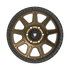 Fittipaldi Off Road FT104ZB Wheel - Satin Bronze with Satin Black Lip