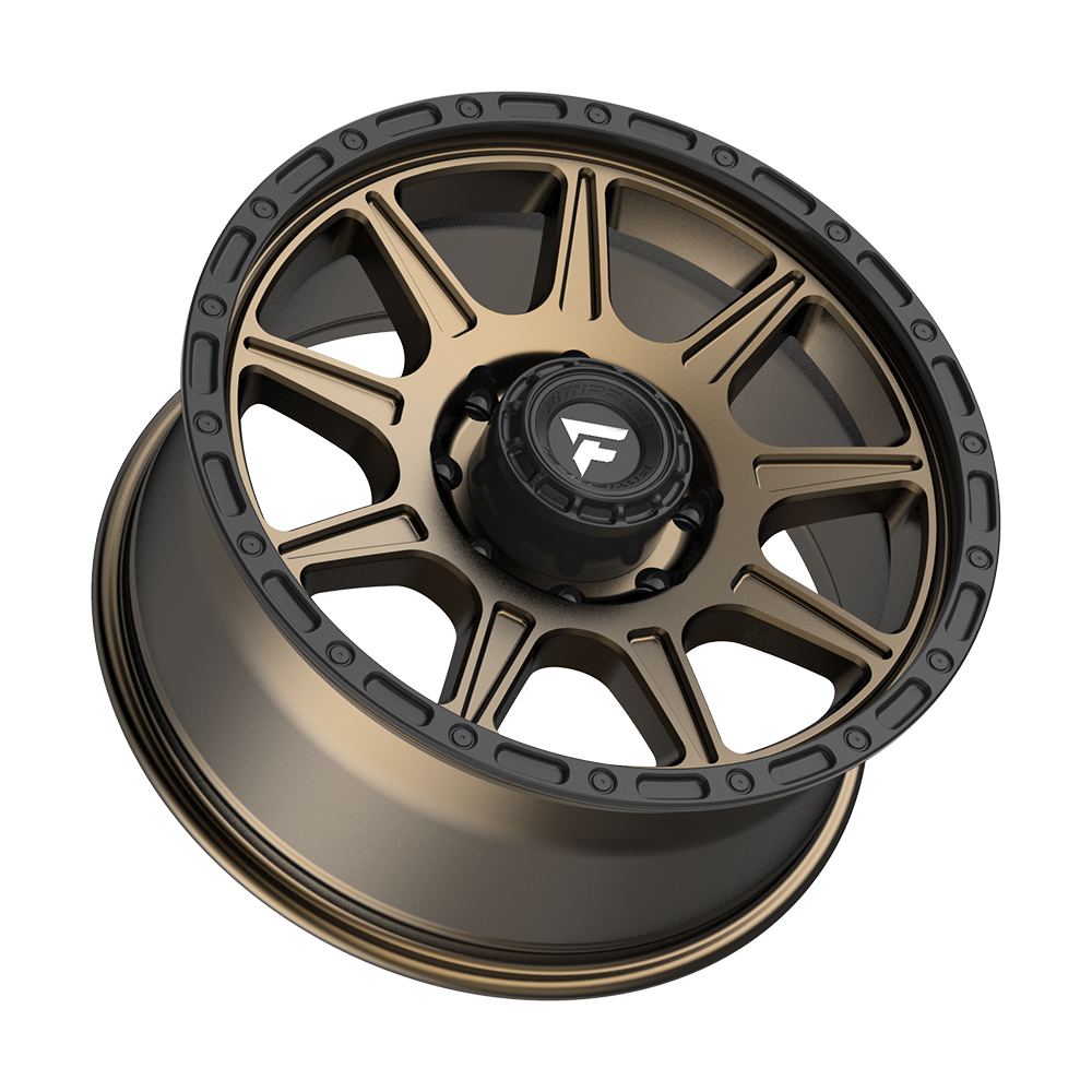 Fittipaldi Off Road FT104ZB Wheel - Satin Bronze with Satin Black Lip