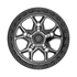 Fittipaldi Off Road FT112AB Wheel - Satin Anthracite with Satin Black Lip