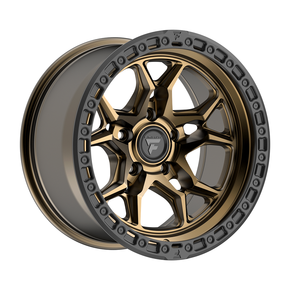 Fittipaldi Off Road FT112AB Wheel - Satin Anthracite with Satin Black Lip