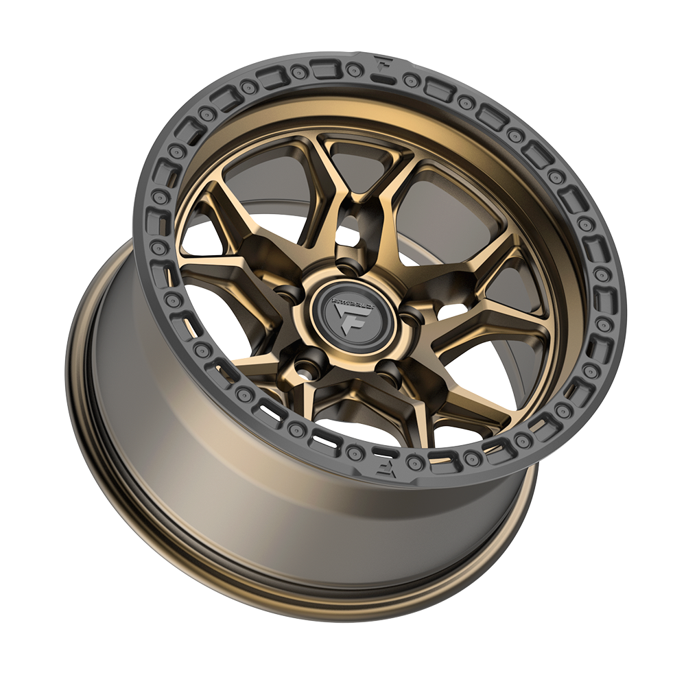 Fittipaldi Off Road FT112AB Wheel - Satin Anthracite with Satin Black Lip