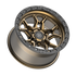 Fittipaldi Off Road FT112AB Wheel - Satin Anthracite with Satin Black Lip