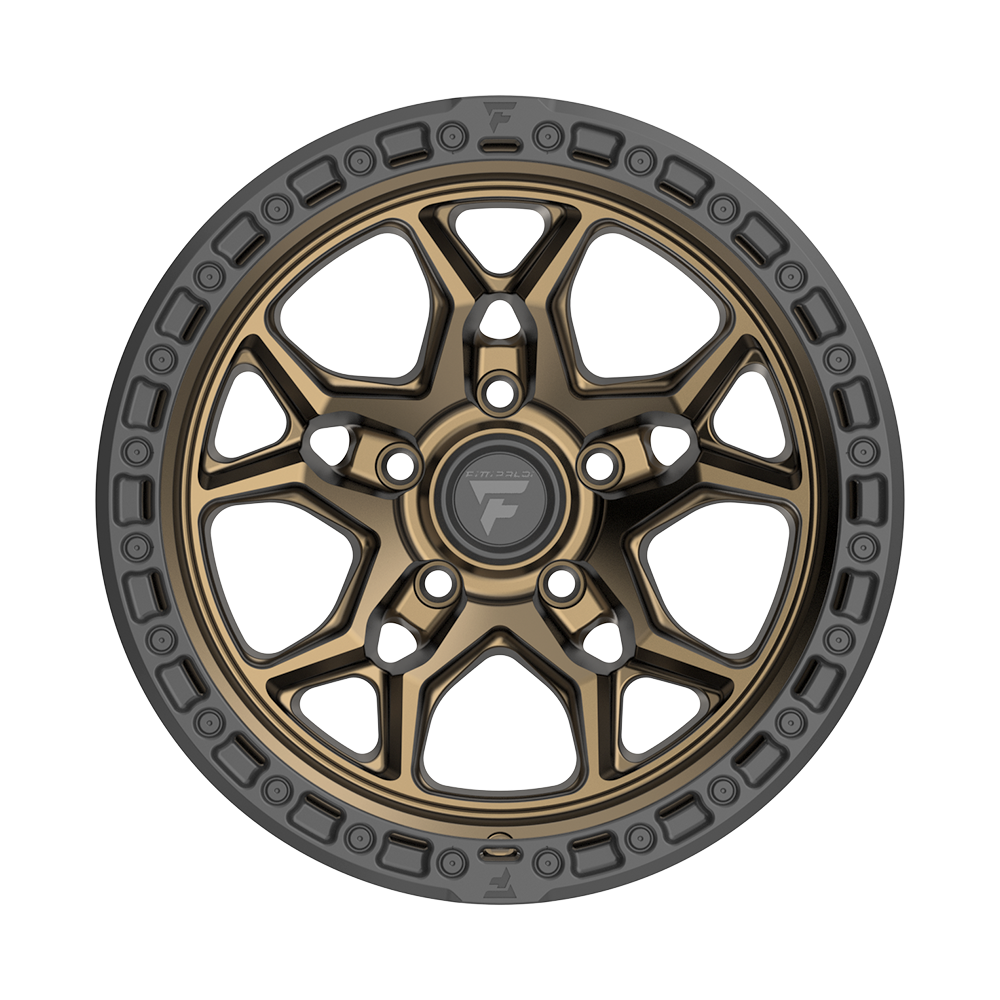 Fittipaldi Off Road FT112AB Wheel - Satin Anthracite with Satin Black Lip
