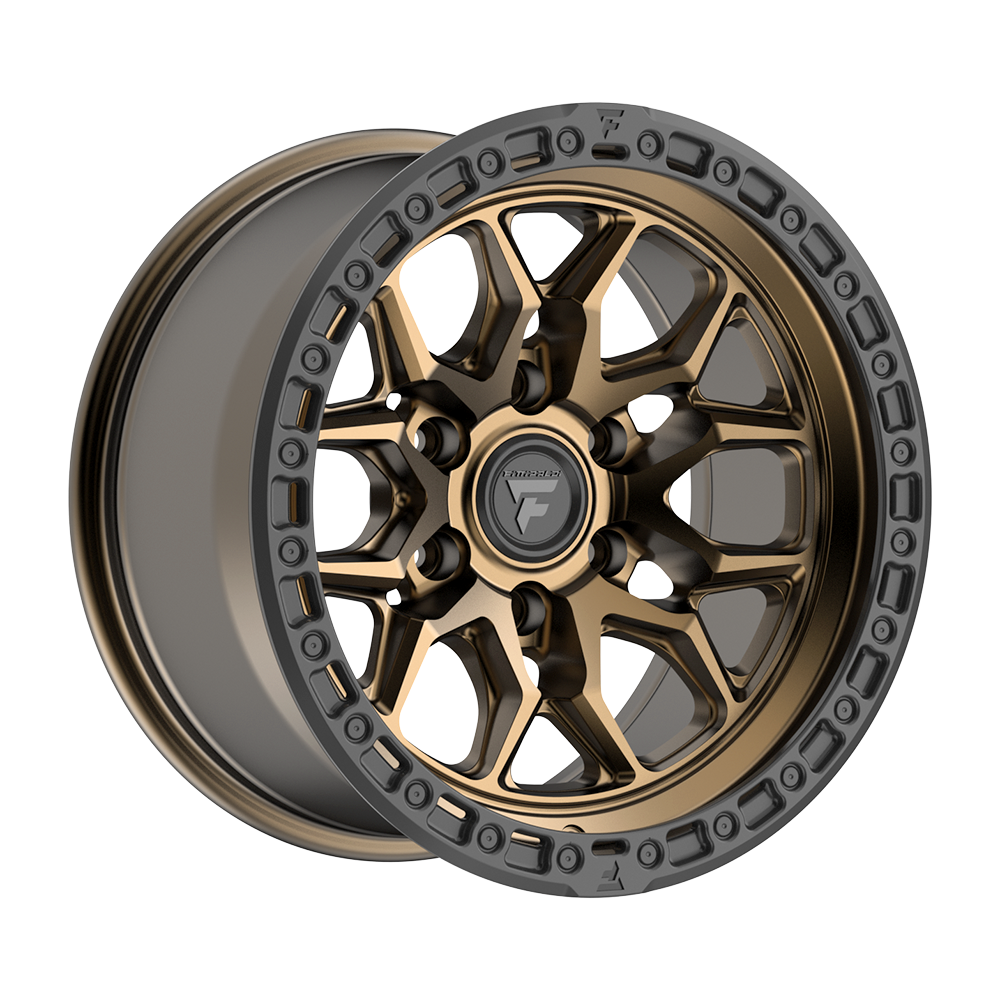 Fittipaldi Off Road FT112AB Wheel - Satin Anthracite with Satin Black Lip