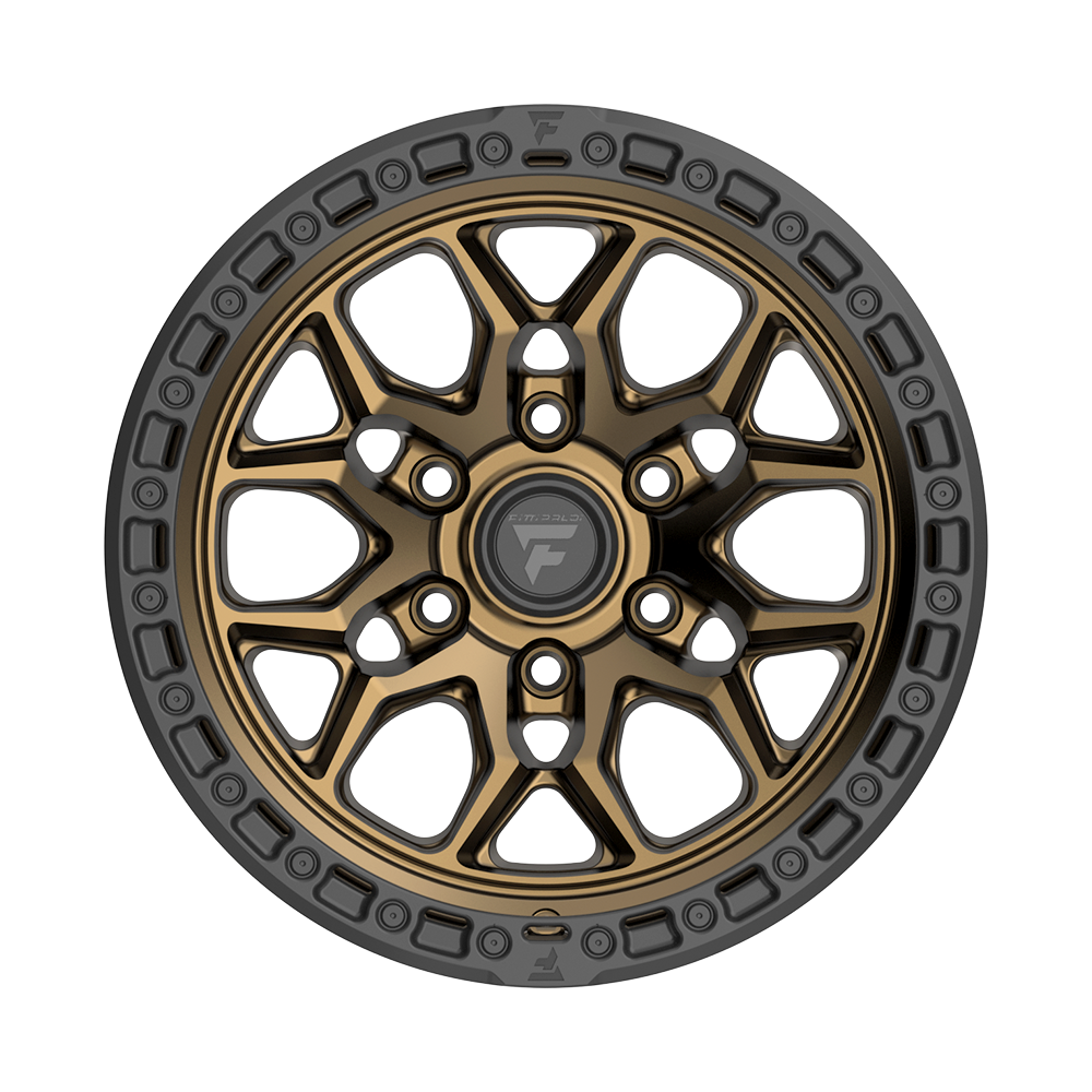 Fittipaldi Off Road FT112AB Wheel - Satin Anthracite with Satin Black Lip