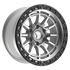 Fittipaldi Off Road FT114MSB Wheel - Machined Silver with Satin Black Lip