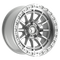 Fittipaldi Off Road FT114MSL Wheel - Machined Silver Machined Lip