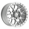 Fittipaldi Off Road FT115MSL Wheel - Machined Silver Machined Lip