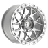 Fittipaldi Off Road FT115MSL Wheel - Machined Silver Machined Lip