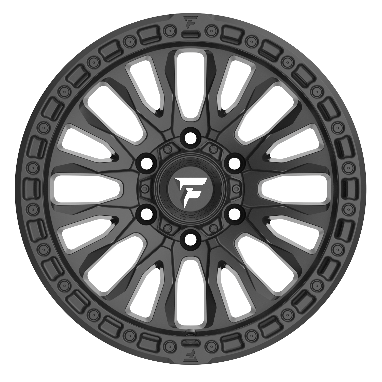 Fittipaldi Off Road FT116SB Wheel - Satin Black