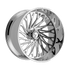 Fittipaldi Off Road FTF510 Wheels – Polished | 22x12, 24x12, 24x14, 26x14, 26x16, 28x16, 30x16