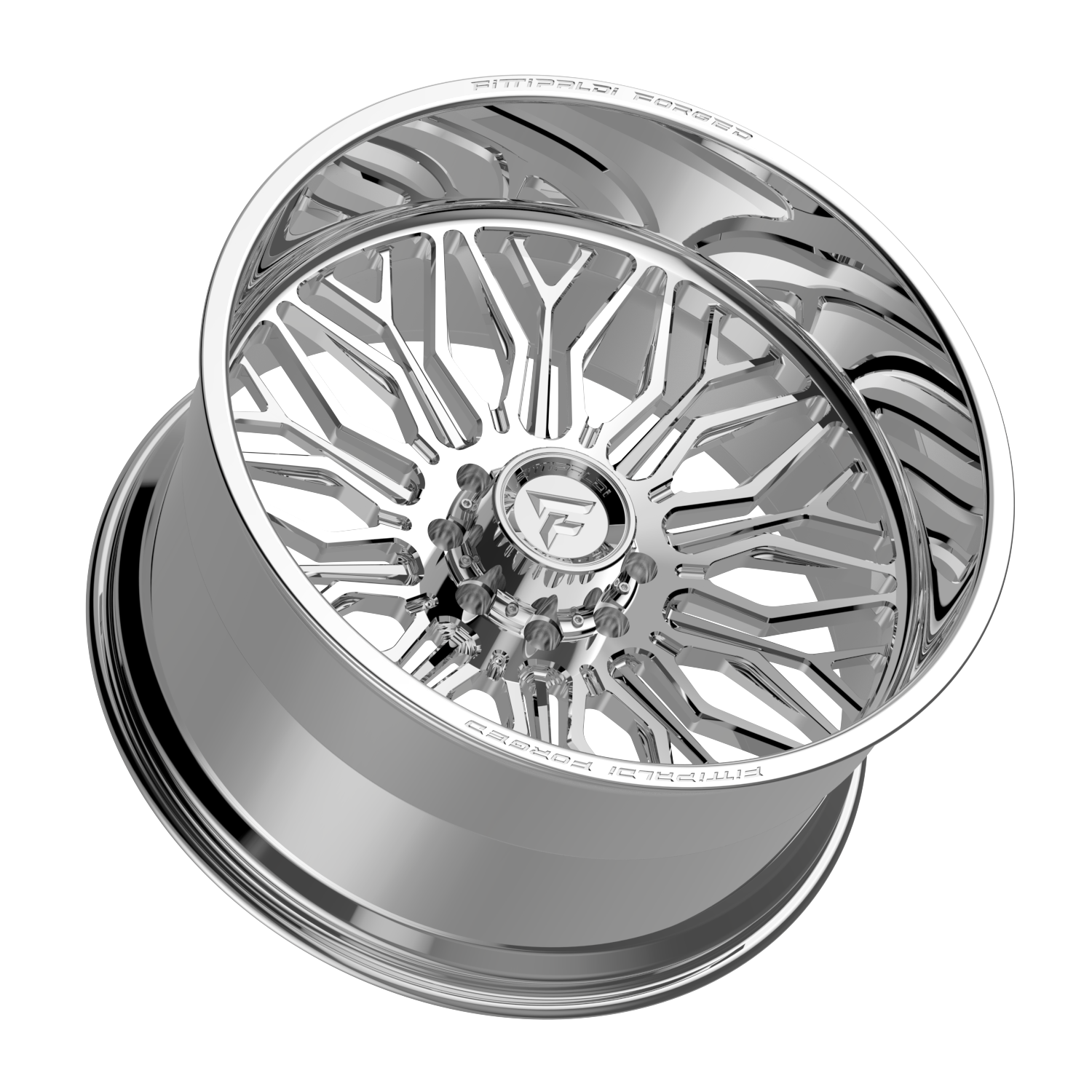 Fittipaldi Off Road FTF513 Wheels – Polished | 24x12, 24x14, 26x14