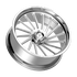 Fittipaldi Off Road FTF503 Wheels – Polished | 24x10, 24x12, 24x14, 26x14, 26x16, 28x16, 30x16