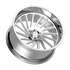 Fittipaldi Off Road FTF503 Wheels – Polished | 24x10, 24x12, 24x14, 26x14, 26x16, 28x16, 30x16
