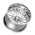 Fittipaldi Off Road FTF503 Wheels – Polished | 24x10, 24x12, 24x14, 26x14, 26x16, 28x16, 30x16