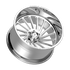 Fittipaldi Off Road FTF503 Wheels – Polished | 24x10, 24x12, 24x14, 26x14, 26x16, 28x16, 30x16