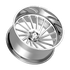 Fittipaldi Off Road FTF503 Wheels – Polished | 24x10, 24x12, 24x14, 26x14, 26x16, 28x16, 30x16