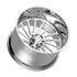 Fittipaldi Off Road FTF503 Wheels – Polished | 24x10, 24x12, 24x14, 26x14, 26x16, 28x16, 30x16