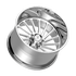 Fittipaldi Off Road FTF503 Wheels – Polished | 24x10, 24x12, 24x14, 26x14, 26x16, 28x16, 30x16