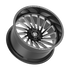 Fittipaldi Off Road FTF503BM Wheel - Gloss Black Milled