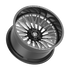 Fittipaldi Off Road FTF505BM Wheel - Gloss Black Milled