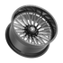 Fittipaldi Off Road FTF505BM Wheel - Gloss Black Milled