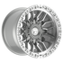 Fittipaldi Off Road FX200MSL Wheel - Machined Silver Machined Lip