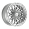 Fittipaldi Off Road FX200MSL Wheel - Machined Silver Machined Lip