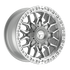 Fittipaldi Off Road FX200MSL Wheel - Machined Silver Machined Lip