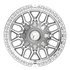 Fittipaldi Off Road FX200MSL Wheel - Machined Silver Machined Lip