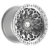 Fittipaldi Off Road FX201MSL Wheel - Machined Silver Machined Lip