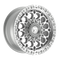 Fittipaldi Off Road FX201MSL Wheel - Machined Silver Machined Lip