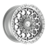 Fittipaldi Off Road FX201MSL Wheel - Machined Silver Machined Lip