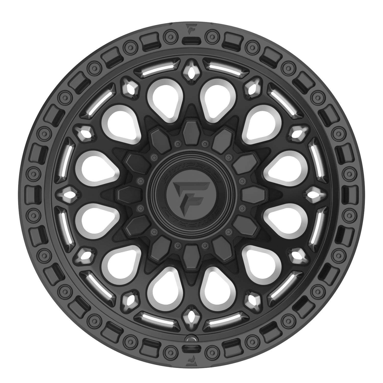 Fittipaldi Off Road FX201SB Wheel - Satin Black