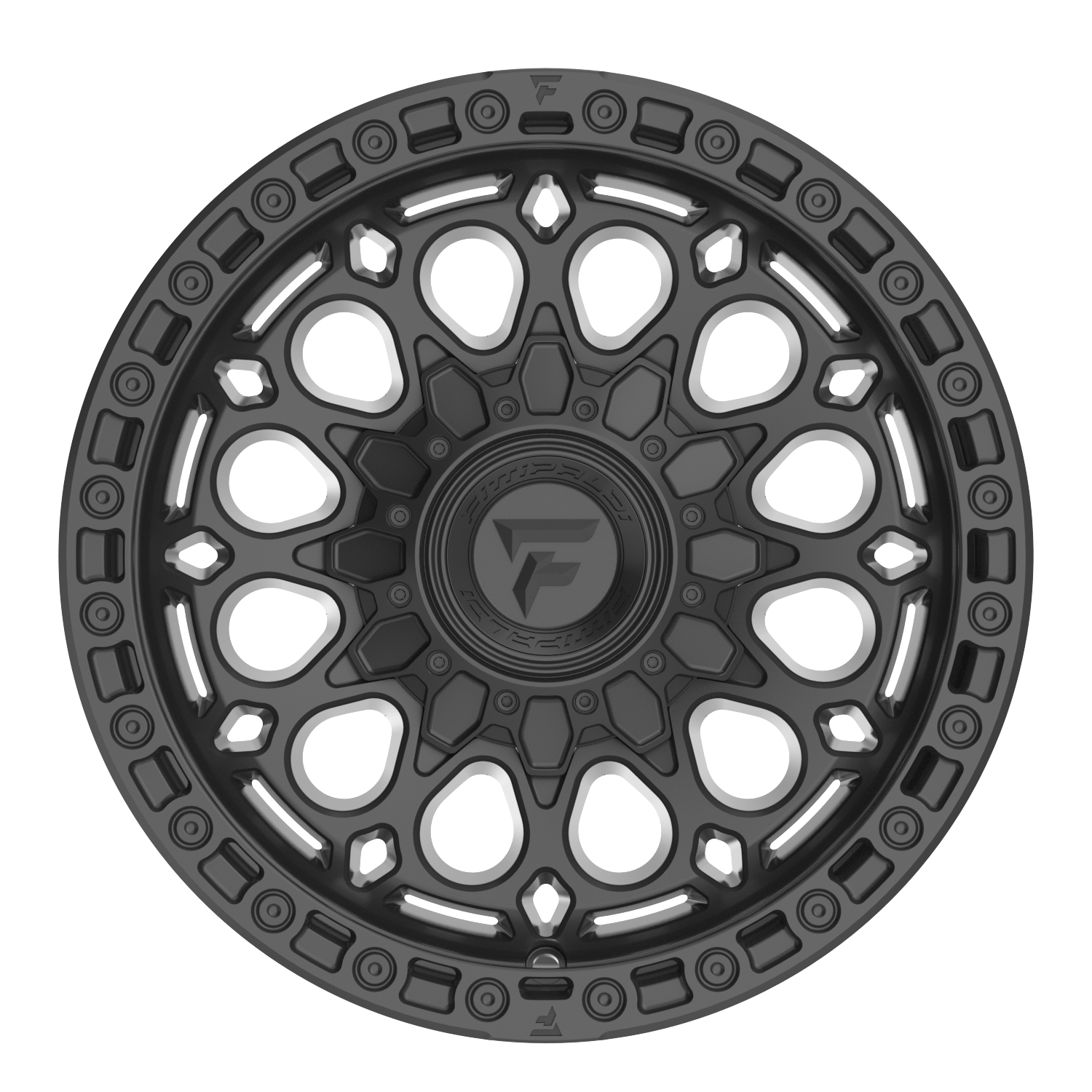 Fittipaldi Off Road FX201SB Wheel - Satin Black