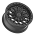 Fittipaldi Off Road FX201SB Wheel - Satin Black