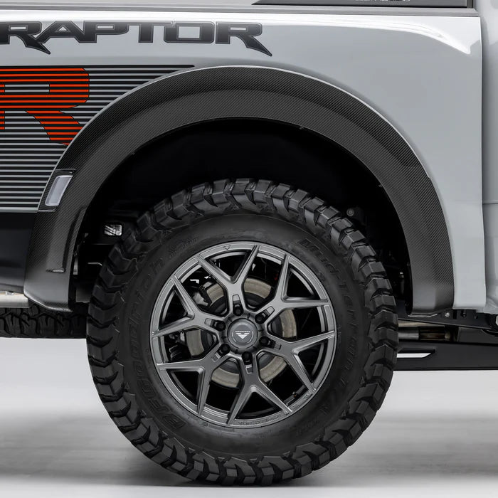 Vorsteiner - Ford F-150 Raptor R Fender Flares - Carbon Fiber PP 2x2 - Legends Auto Parts