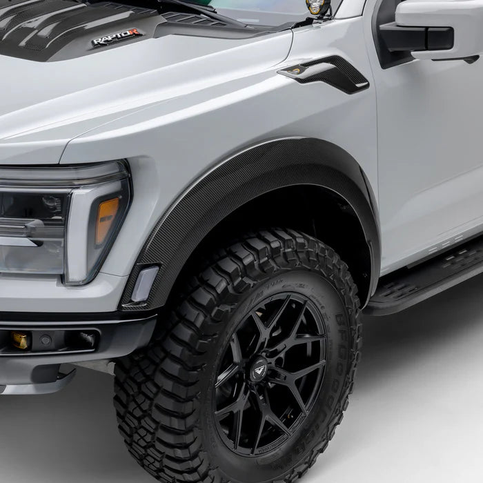 Vorsteiner - Ford F-150 Raptor R Fender Flares - Carbon Fiber PP 2x2 - Legends Auto Parts
