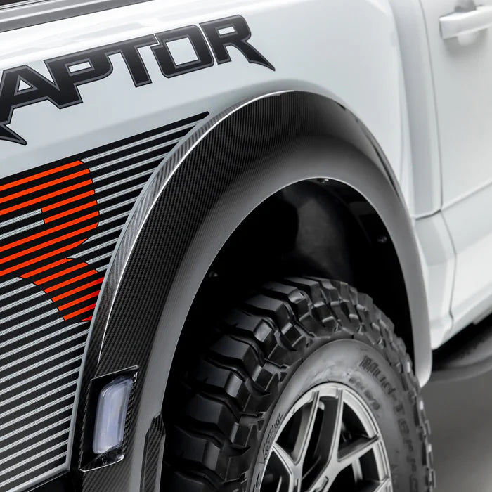 Vorsteiner - Ford F-150 Raptor R Fender Flares - Carbon Fiber PP 2x2 - Legends Auto Parts