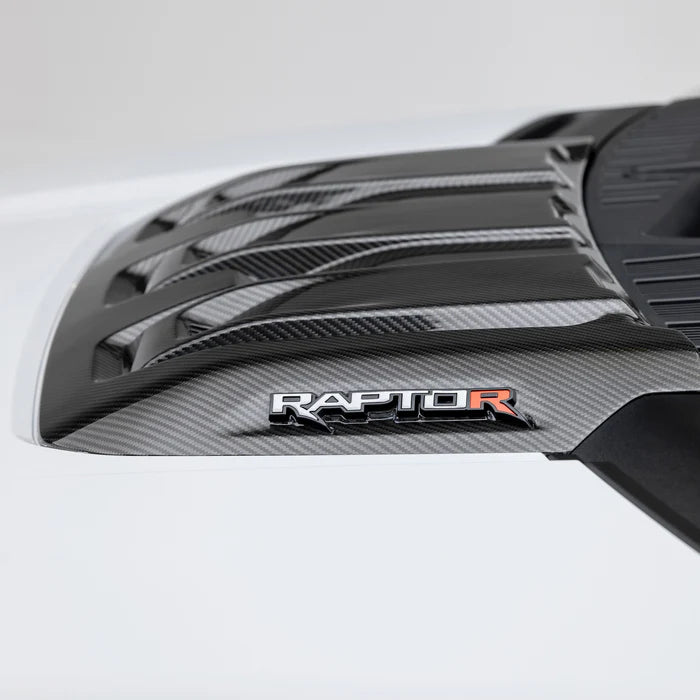Vorsteiner - Ford F-150 Raptor R Hood Trim Scoop - Carbon Fiber PP 2x2 - Legends Auto Parts